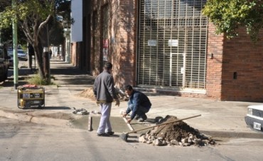 Castelli y Jean Jaures: Construyen nuevas rampas para personas con capacidades especiales