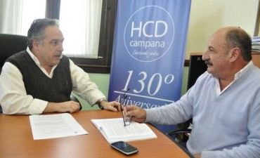 &ldquo;Apoyaremos de verdad tanto a Villa D&aacute;lmine como a Puerto Nuevo&rdquo;, aseguro Ghione.