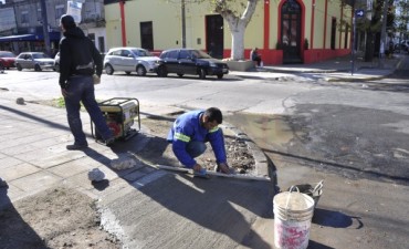 Se realizaron nuevas obras rampas en el casco c&eacute;ntrico, ahora en San Mart&iacute;n y Jean  Jaures