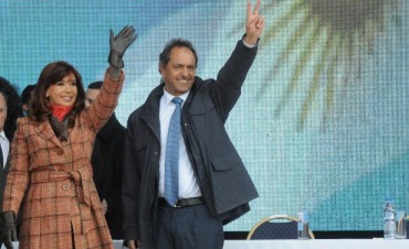 SCIOLI INAUGUR&Oacute; LA RUTA 6 JUNTO A LA PRESIDENTA