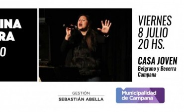 "Carolina Carrera y sus bemoles" se presentan en la Casa Joven