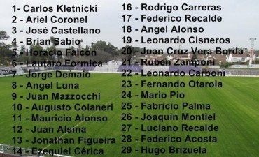 Villa D&aacute;lmine realiza la pretemporada en San Fernando 