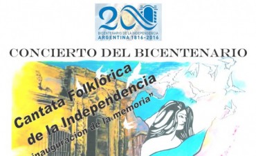 Se llevar&aacute; a cabo el Concierto del Bicentenario  con entrada libre y gratuita