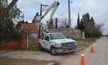 El Municipio realiz&oacute; distintos trabajos de mantenimiento en Los Pioneros 