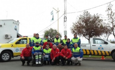 Personal de Defensa Civil particip&oacute; de una capacitaci&oacute;n en Vicente L&oacute;pez