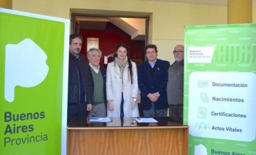 El Municipio particip&oacute; de la inauguraci&oacute;n del Registro provincial de las personas para los isle&ntilde;os