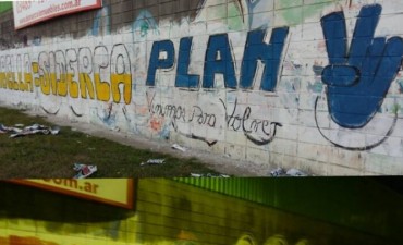 Andrea Garc�a se refiri� a las pintadas que realiz� su agrupaci�n