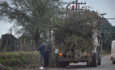 El Municipio realiza trabajos de mantenimiento en Las Campanas