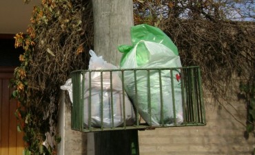 El Municipio solicita a los vecinos sacar los residuos en bolsas y evitar arrojarlos a la v&iacute;a p&uacute;blica