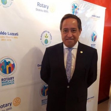 Luis Fredes es el nuevo Presidente de Rotary Club Campana