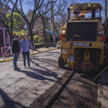 El Municipio comenz&oacute; con la repavimentaci&oacute;n de la calle Luis Costa