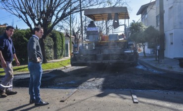 Completan la repavimentaci&oacute;n de las calles del barrio Obrero