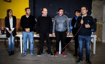 Abella y Roses compartieron un encuentro con integrantes de la agrupaci&oacute;n &ldquo;Julio A. Melo&rdquo;   