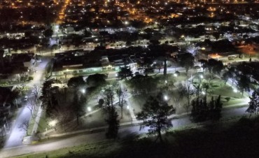 Ariel del Plata se convirtió en el primer barrio cien por ciento LED de la ciudad