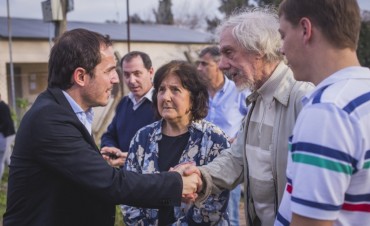 El Intendente present&oacute; obras muy esperadas en Los Pioneros