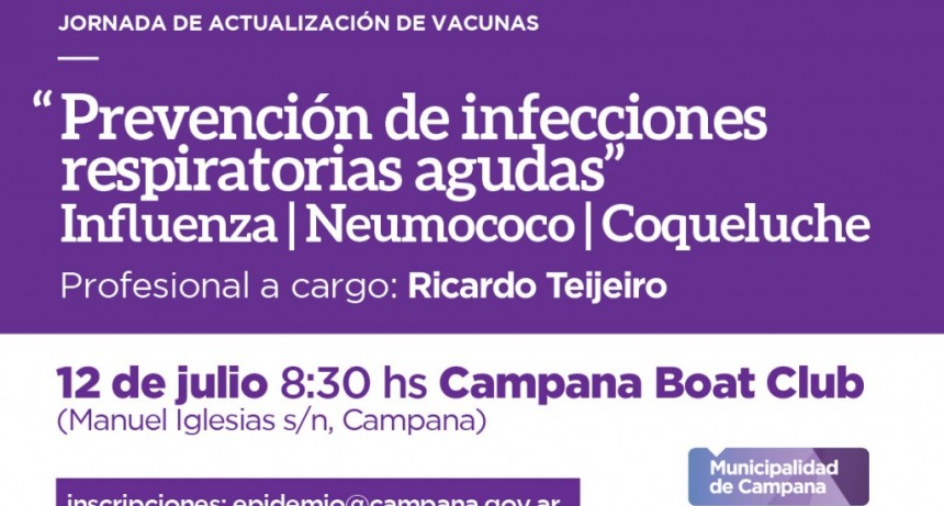 La Secretar&iacute;a de Salud realizar&aacute; una jornada sobre actualizaci&oacute;n de vacunas