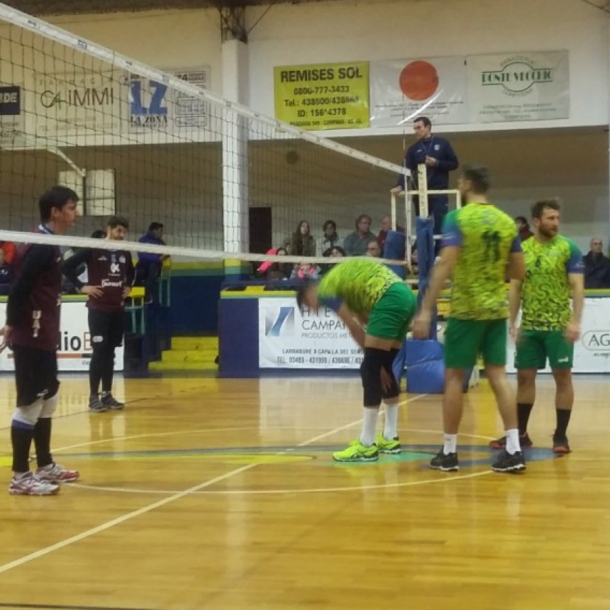 Club Ciudad de Campana venció a UAI Urquiza por 3 sets a 0