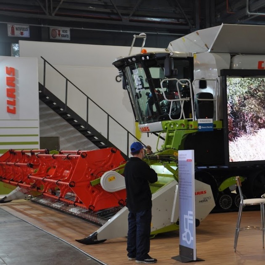 En La Rural, CLAAS muestra por qu&eacute; es la m&aacute;s grande en forrajes