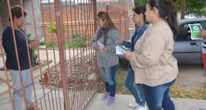 Contin&uacute;a la concientizaci&oacute;n de vecinos sobre la correcta disposici&oacute;n de los residuos 
