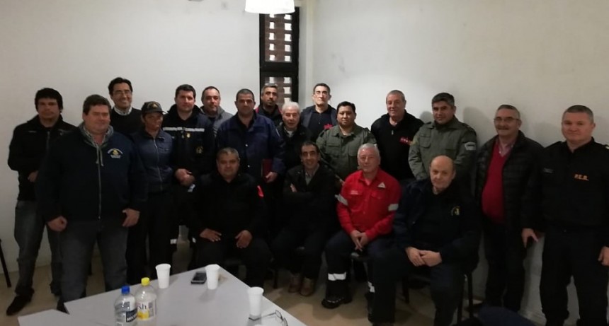Defensa Civil particip&oacute; de una reuni&oacute;n para reforzar la seguridad en la zona