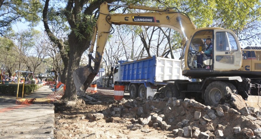 Comenzaron los trabajos para la repavimentaci&oacute;n de la calle Alem