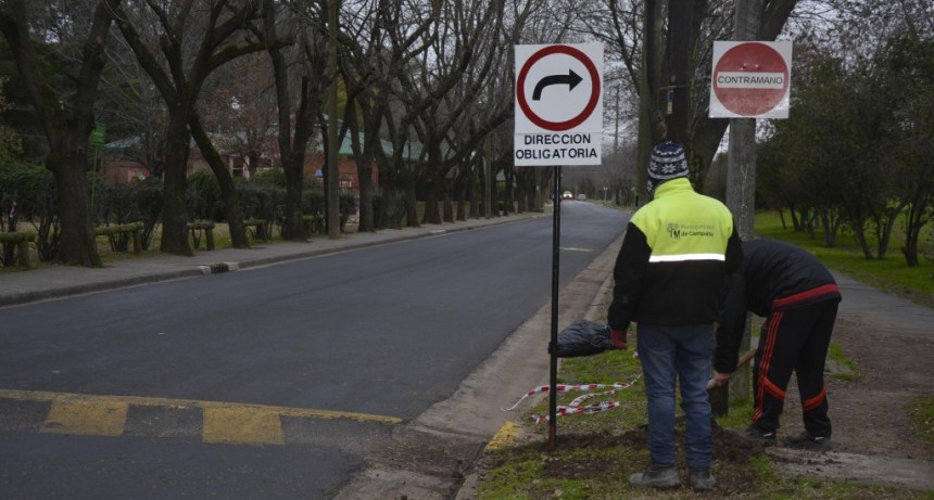 Cambi&oacute; el sentido de la calle Luis Costa entre Balcarce y Marconi