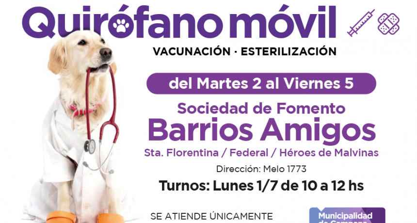 Las castraciones gratuitas contin&uacute;an en los Barrios Amigos