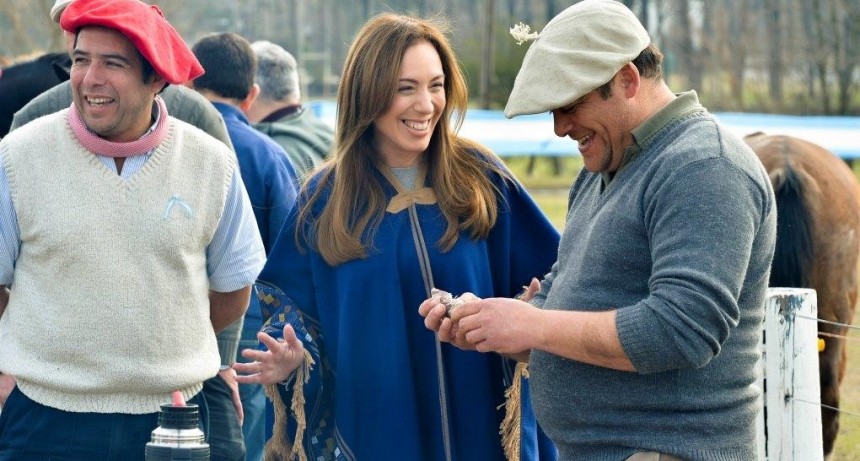 MAR&Iacute;A EUGENIA VIDAL CELEBR&Oacute; EN UN CENTRO TRADICIONALISTA DEL PARTIDO BONAERENSE DE SAN MIGUEL