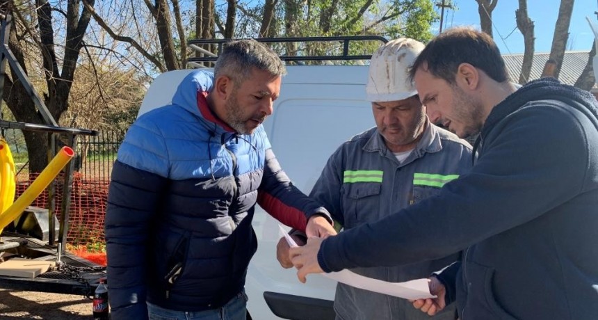 Las Campanas: comenzaron las obras para extender la red de gas 
