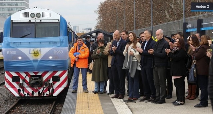 VIDAL ACOMPA&Ntilde;&Oacute; A MACRI Y LARRETA EN LA INAUGURACI&Oacute;N DEL VIADUCTO SAN MART&Iacute;N