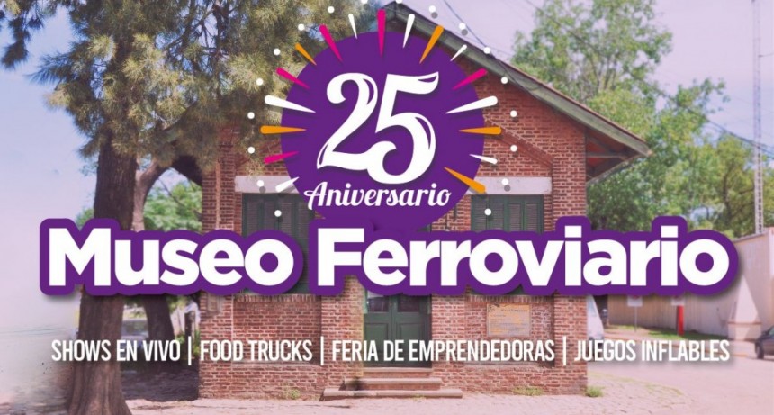 El Museo Ferroviario celebra este domingo su 25&ordm; aniversario