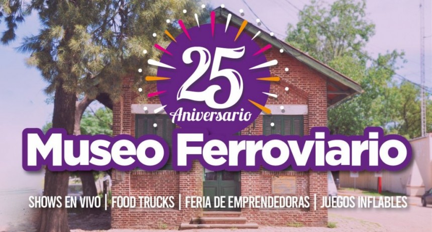 Este domingo se celebra el 25&ordm; aniversario de Museo Ferroviario