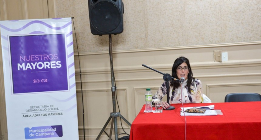Con una gran cantidad de p&uacute;blico, se realiz&oacute; la 6&deg; jornada sobre cuidados gerontol&oacute;gicos