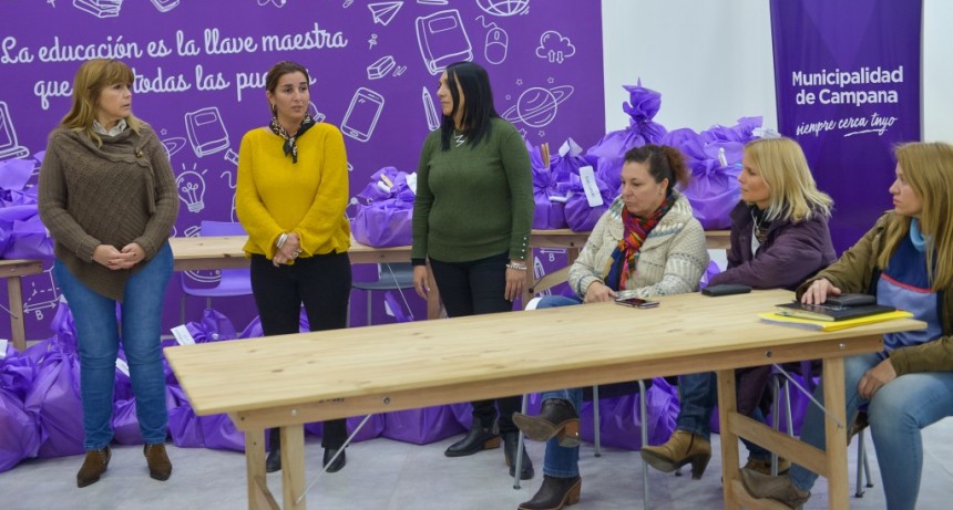 SAE: establecimientos educativos recibieron equipamiento para sus cocinas