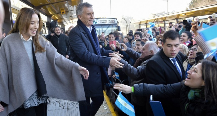 VIDAL ACOMPA&Ntilde;&Oacute; A MACRI EN LA INAUGURACI&Oacute;N DEL METROBUS DE SAN MART&Iacute;N