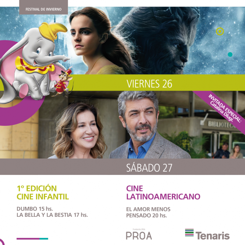 Tenaris y Fundaci&oacute;n PROA presentaron un Festival de Cine para estas vacaciones de invierno