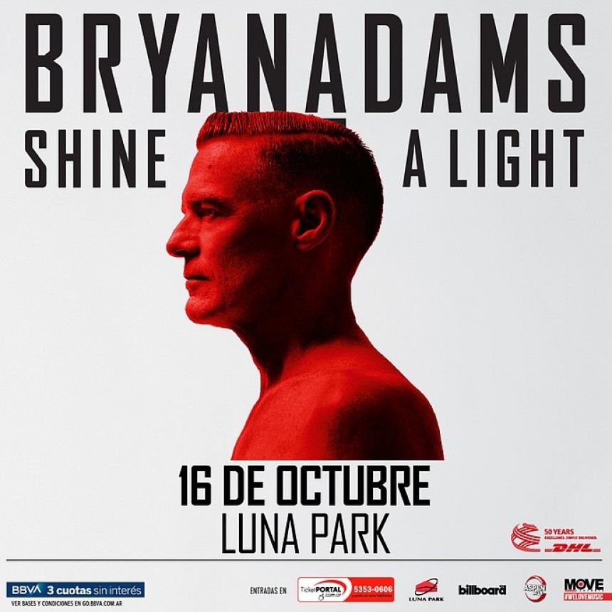 &iexcl;BRYAN ADAMS  EN ARGENTINA!