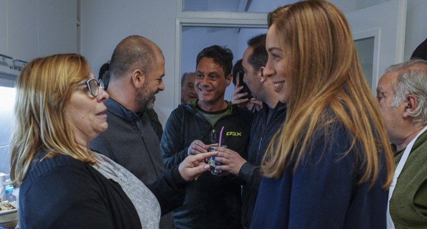 VIDAL VISIT&Oacute; LA "CASA DE ABRIGO NAZARET" EN MOR&Oacute;N