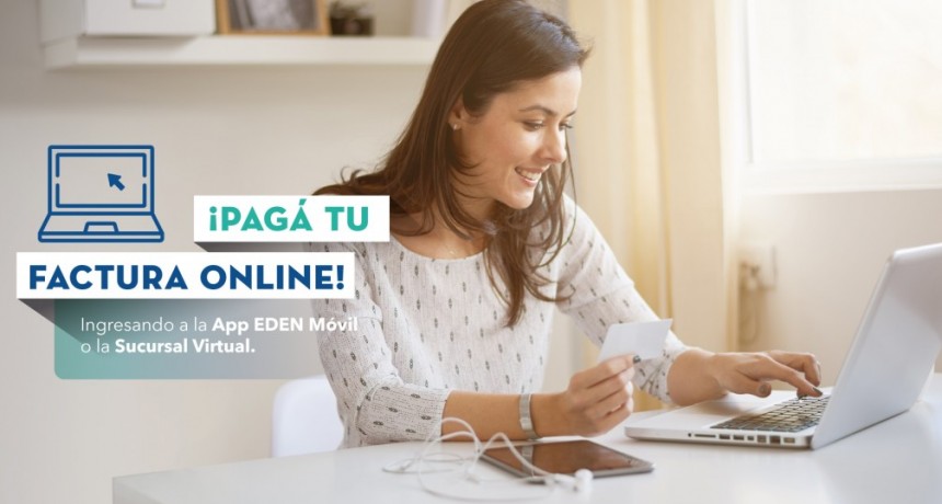 M&aacute;s servicios EDEN: pag&aacute; la factura desde tu celular