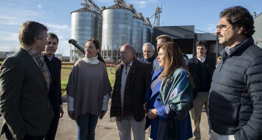VIDAL VISIT&Oacute; UNA PLANTA INDUSTRIAL ALIMENTICIA EN Z&Aacute;RATE