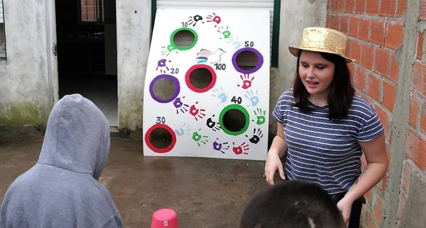 Participantes de &ldquo;Soy joven, soy voluntario&rdquo; realizan jornadas por el derecho a jugar