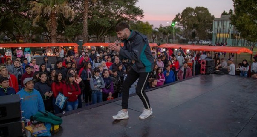 El Parque Urbano fue escenario de un festival de Freestyle