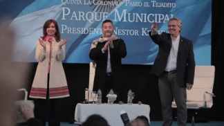 Alberto Fern&aacute;ndez dijo que se siente "orgulloso" de Cristina Fern&aacute;ndez como compa&ntilde;era de f&oacute;rmula