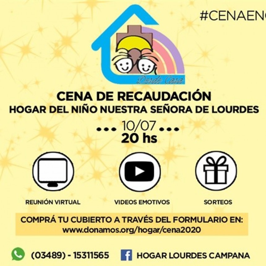 Sigue la venta de tarjetas para colaborar con el Hogar Nuestra Señora de Lourdes