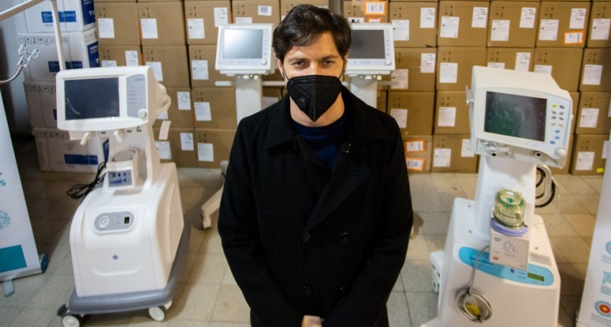 La Provincia entregó más de 170 nuevos respiradores a 42 municipios