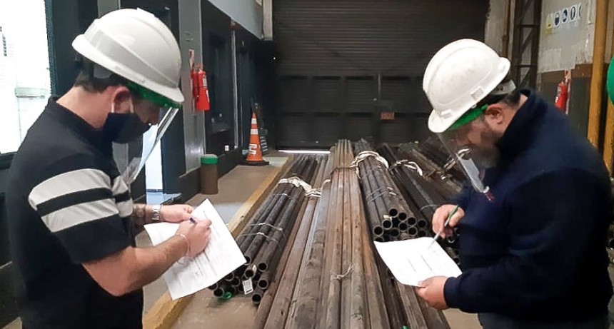 Tenaris distribuyó 3 mil protectores faciales entre 53 pymes de todo el país 