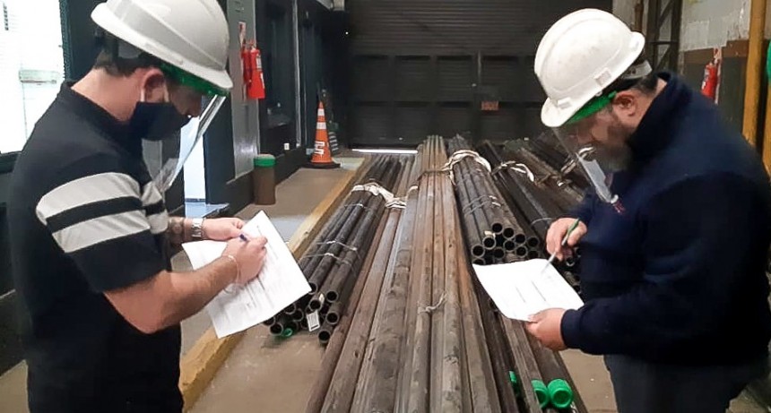 Tenaris distribuyó 3 mil protectores faciales entre 53 pymes de todo el país 