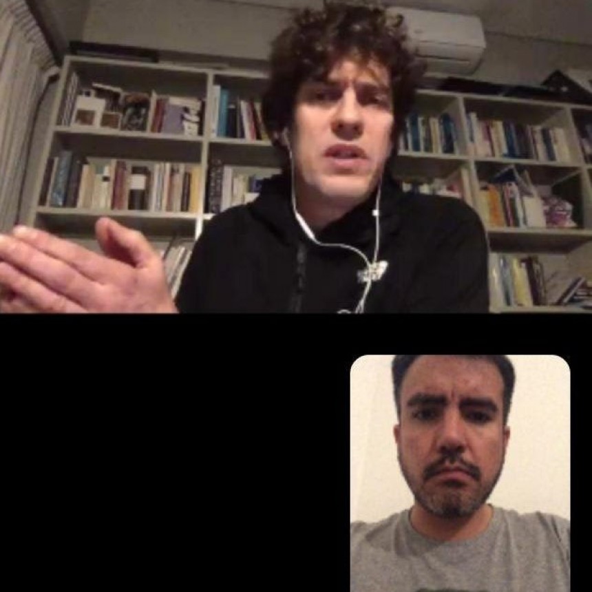 El joven dirigente Alejandro Deppeler, participó del encuentro junto a otros dirigentes provinciales.