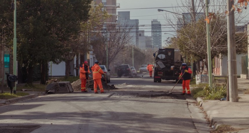 El Municipio hizo cumplir la garantía en la obra de asfalto de la calle 9 de julio