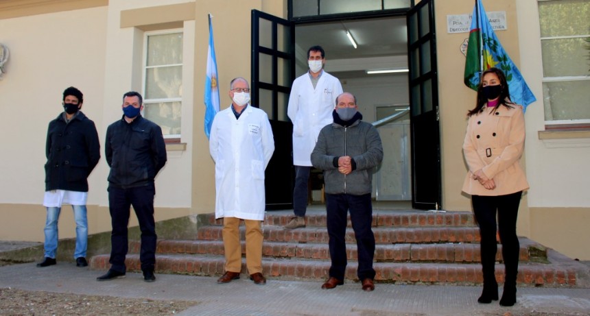 Kicillof participó de la inauguración de obras en el Hospital Municipal de Coronel Suárez
